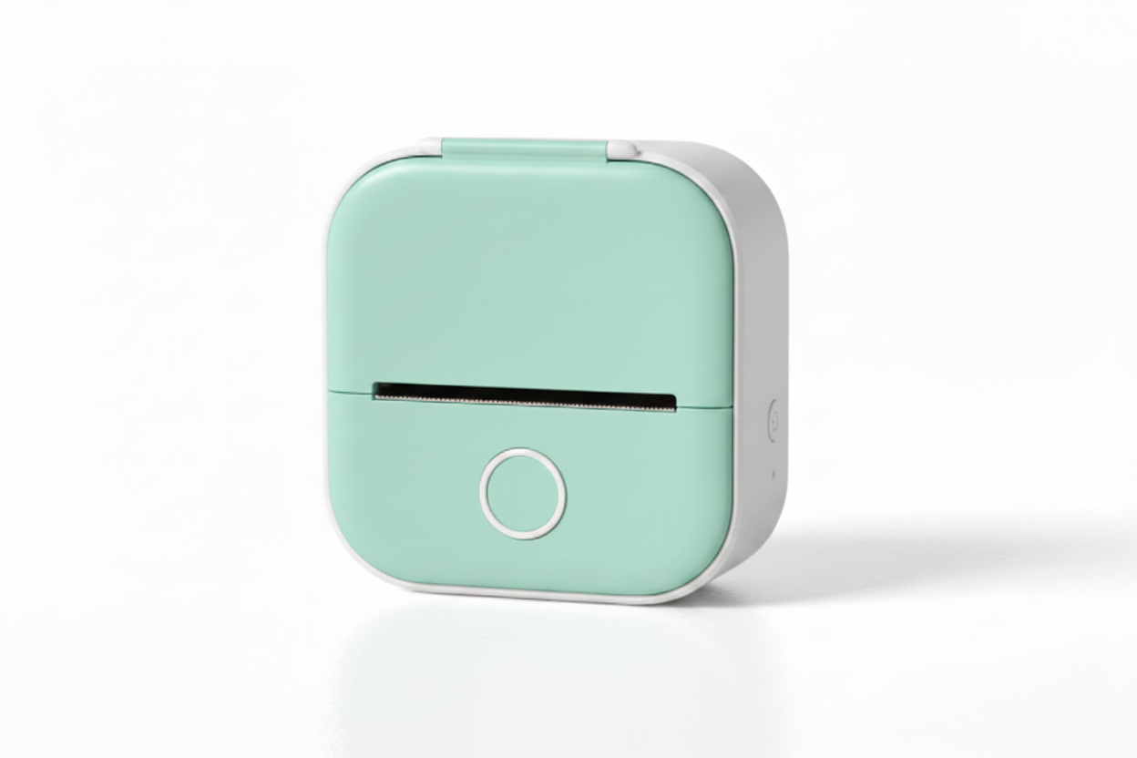 Portable Mini Thermal Label Printer Home Photo Printer Student Wrong Question Printer Bluetooth-Compatible Mini Label Printer Price Tag