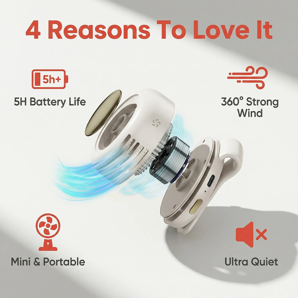 Mini Bladeless Fan